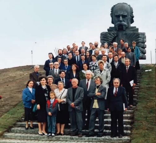 22 вересня 1991 р. Відкриття пам’ятника Т. Шевченку у Білому Борі (Західнопоморське воєводство). Фото з архіву «Нашого слова»