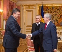 Зустріч Януковича з Кваснєвським та Коксом