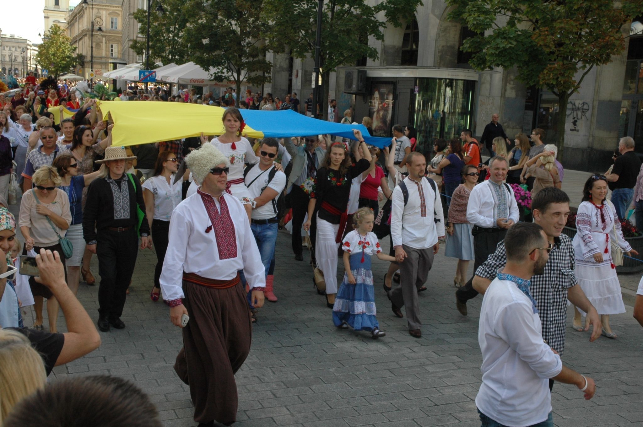 Українці у Варшаві святкують День незалежності України! Фоторепортаж Павла Лози