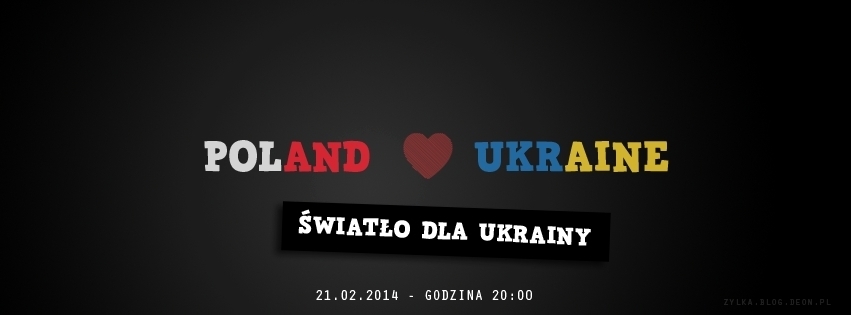 21 лютого Польща запалить свічки в знак солідарності з Україною