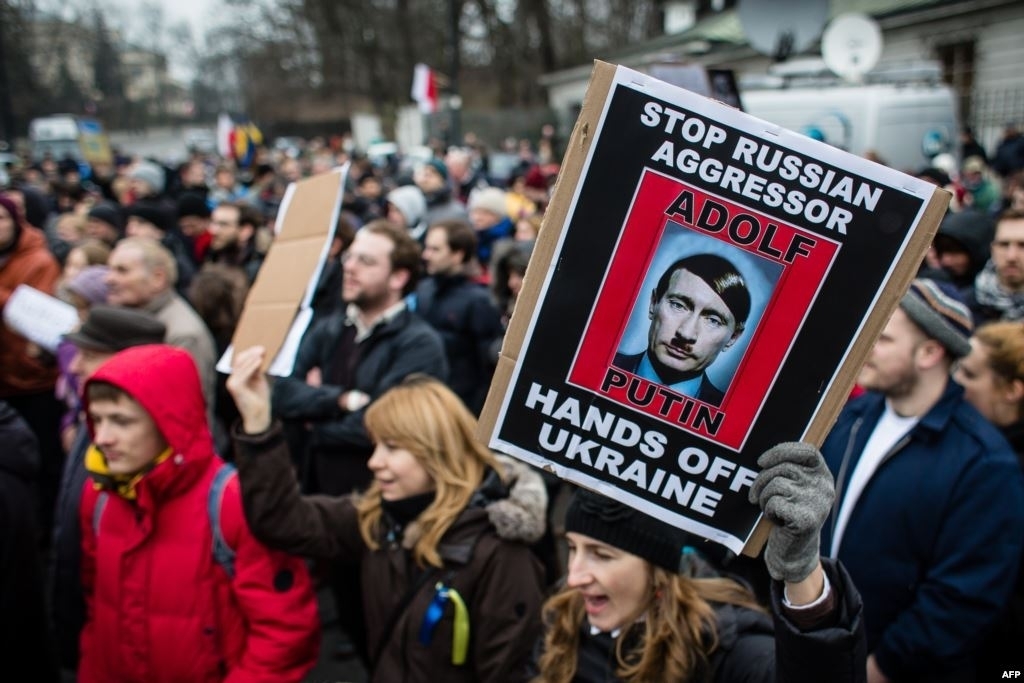 23 березня: мітинг-пікет під посольством Росії