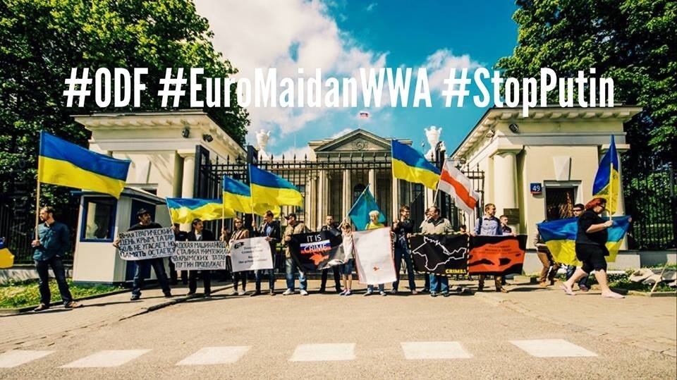 12 червня: мітинг під посольством Росії у Варшаві