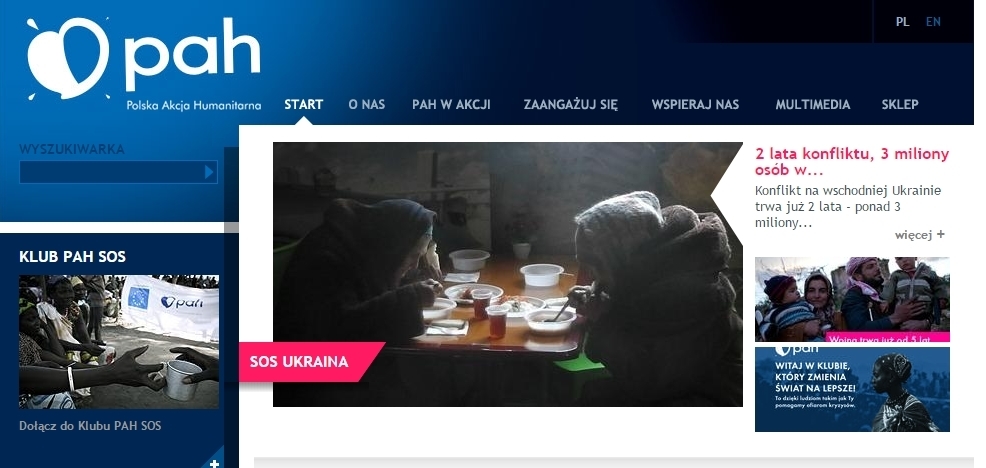 Польська акція гуманітарна закликає небайдужих допомогти одиноким матерям та дітям з Донбасу