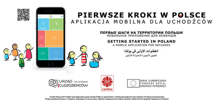 «Перші кроки у Польщі» – мобільний застосунок для біженців