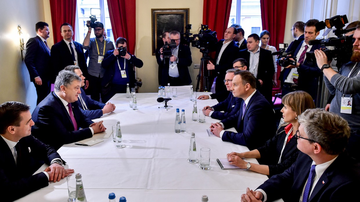 Президент України провів зустріч з Президентом Республіки Польща