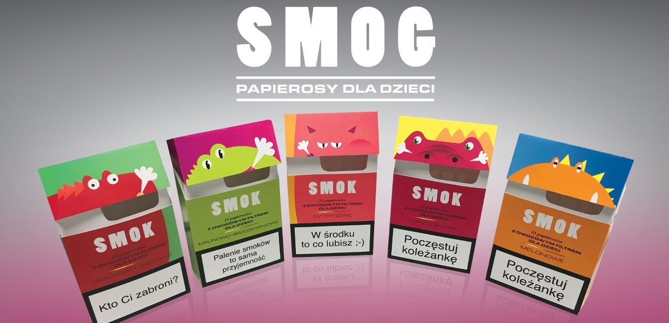 Smok – перший у Польщі магазин з цигарками для дітей