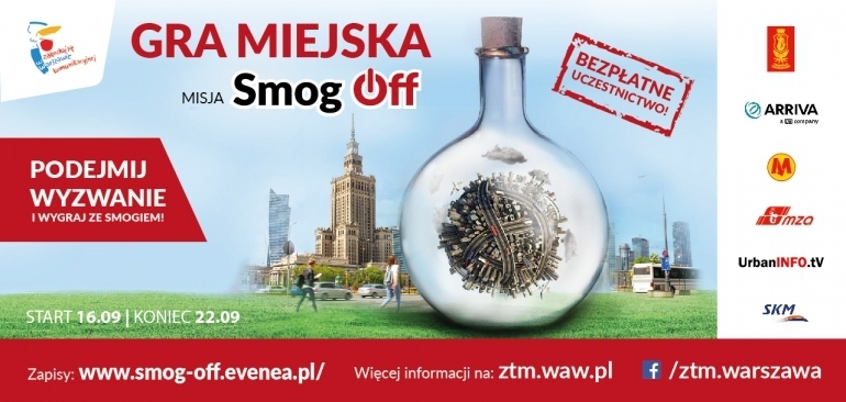 У Варшаві розпочалась гра-квест “Smog off”