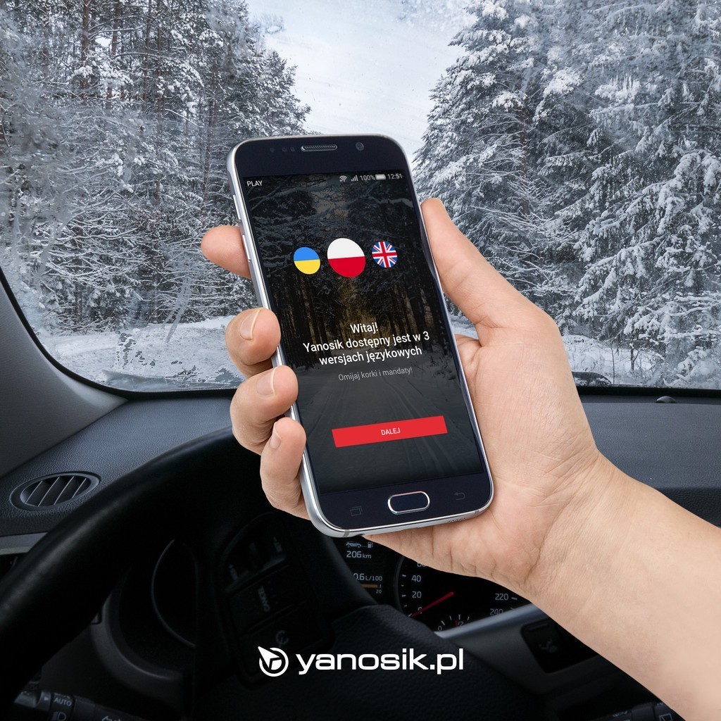 Мобільний додаток Yanosik “заговорить” українською