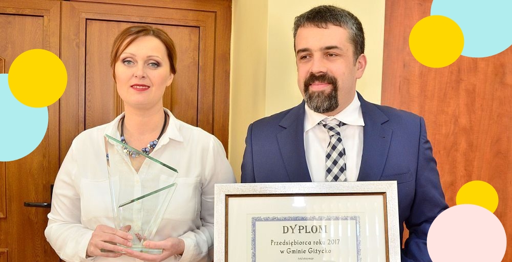Найкращі підприємці Гіжицька — українське подружжя