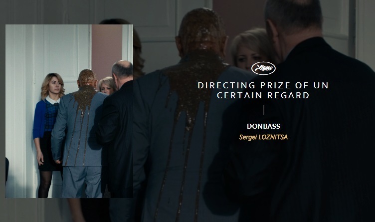 Фільм “Донбас” отримав премію за кращу режисуру на Каннському кінофестивалі
