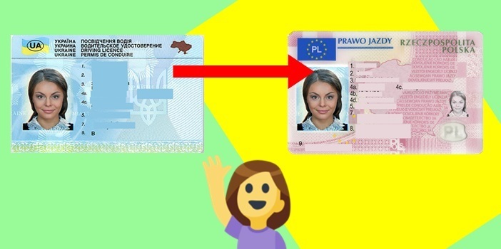 Як обміняти водійські права, отримані на території України, на польські?