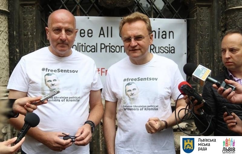 Мери Львова і Вроцлава спільно висловили підтримку українським політв’язням Росії, зокрема Олегу Сенцову