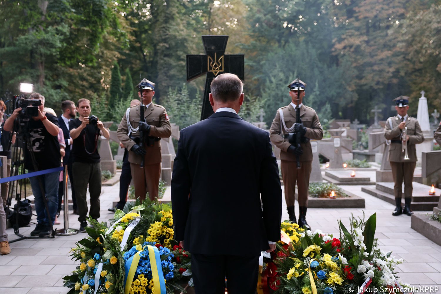 Президент Польщі вшанував пам’ять українських воїнів, що загинули у польсько-більшовицькій війні