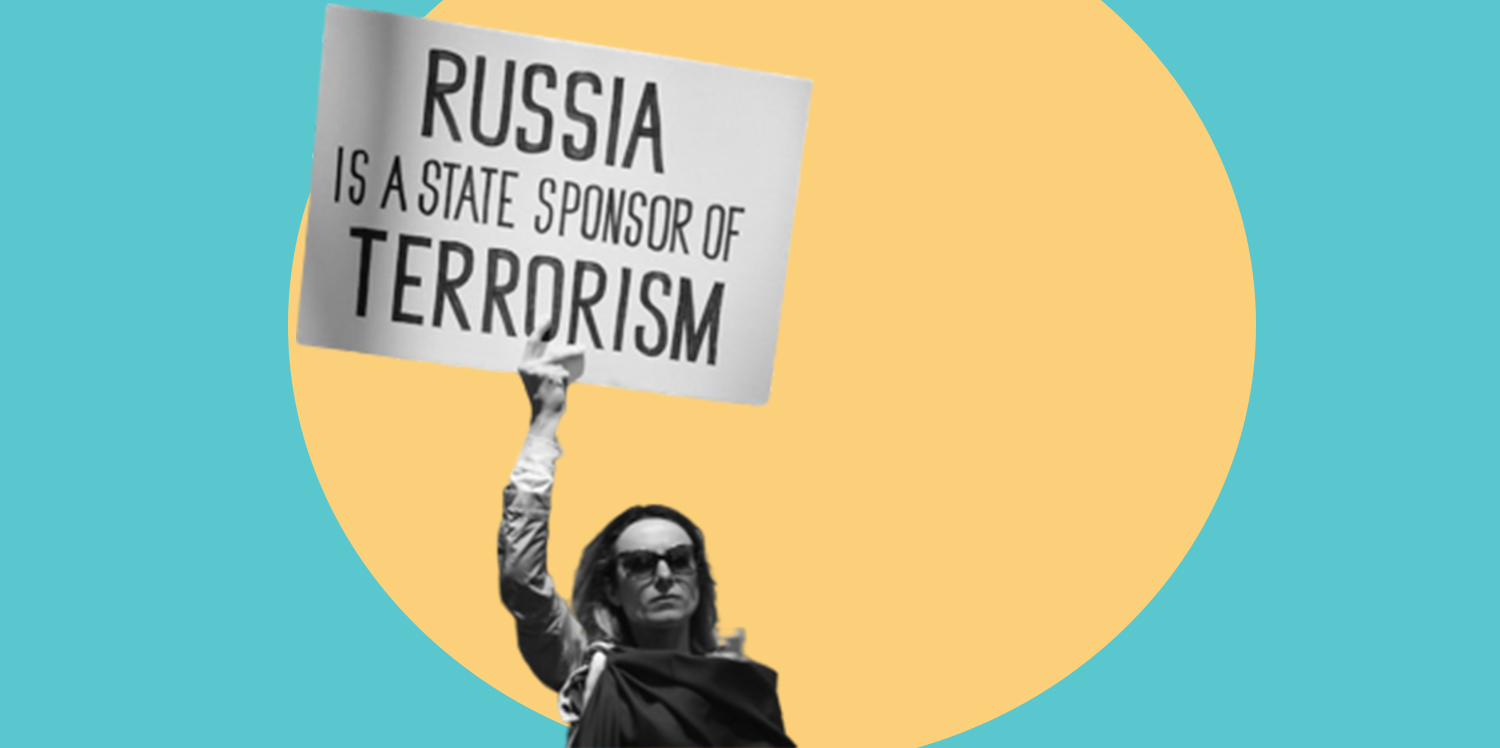 #russiaIsATerroristState. Протестні акції в Польщі. ОНОВЛЮЄТЬСЯ