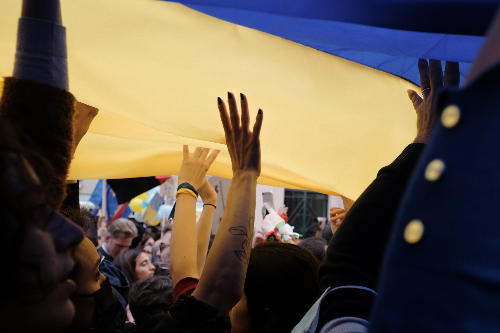 До річниці повномасштабного вторгнення у Варшаві відбудеться марш солідарності з Україною