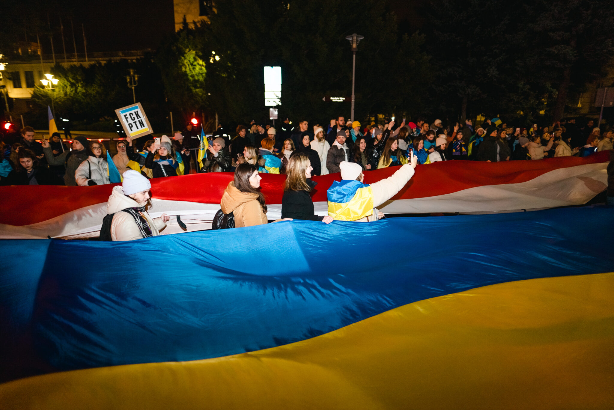 365 днів героїзму. У Варшаві пройшла хода до річниці початку повномасштабної війни в Україні. ФОТО
