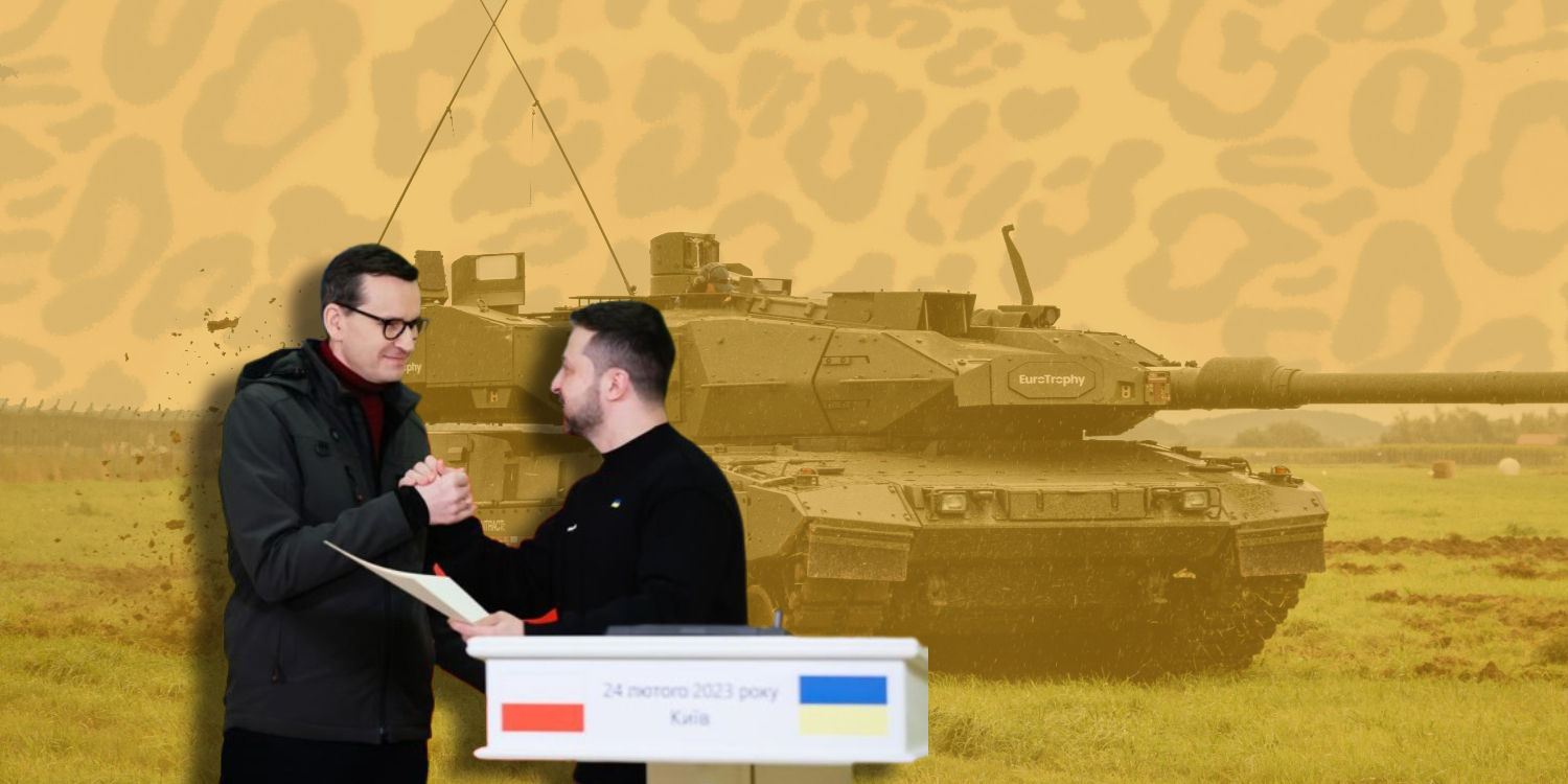 Перші танки Leopard від Польщі вже в Україні
