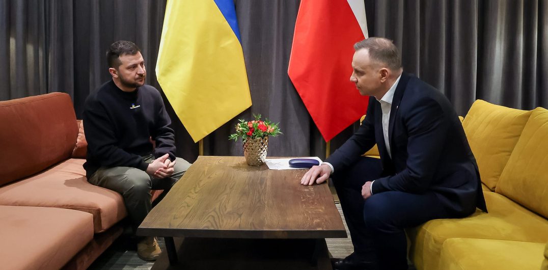 Володимир Зеленський зустрівся з Анджеєм Дудою у польському місті Жешув