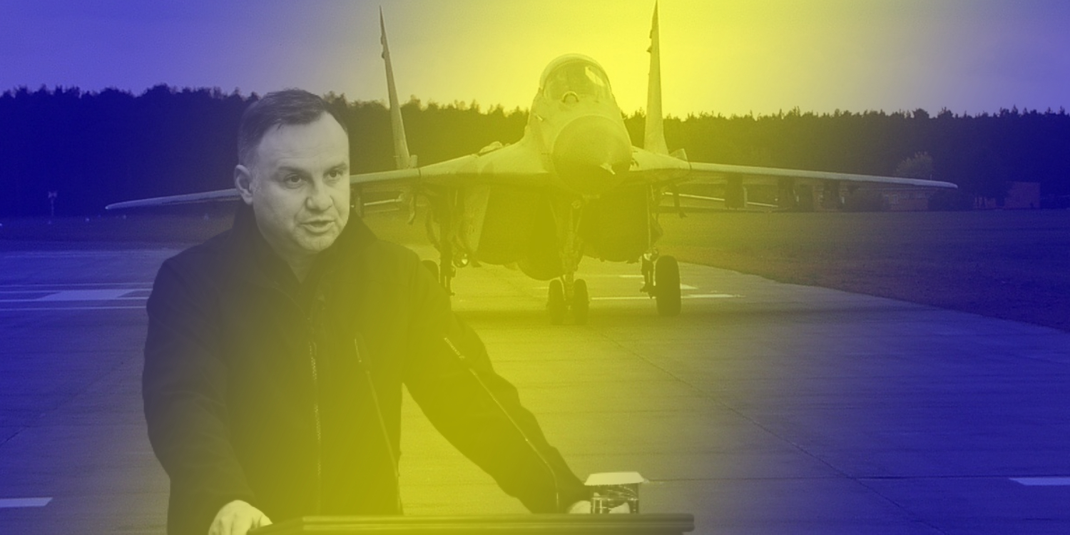 Анджей Дуда підтвердив передачу Україні винищувачів МіГ-29: “Можна сміливо сказати, що буквально у цей момент ми доставляємо їх Україні”