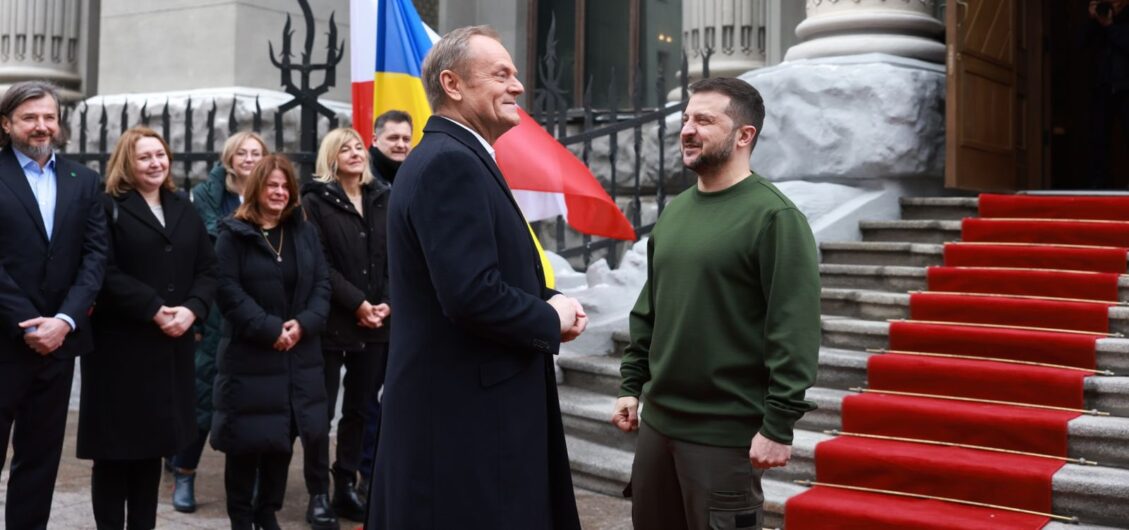 Дональд Туск у Києві: “Немає нічого важливішого за підтримку України у її військових зусиллях проти нападу Росії”
