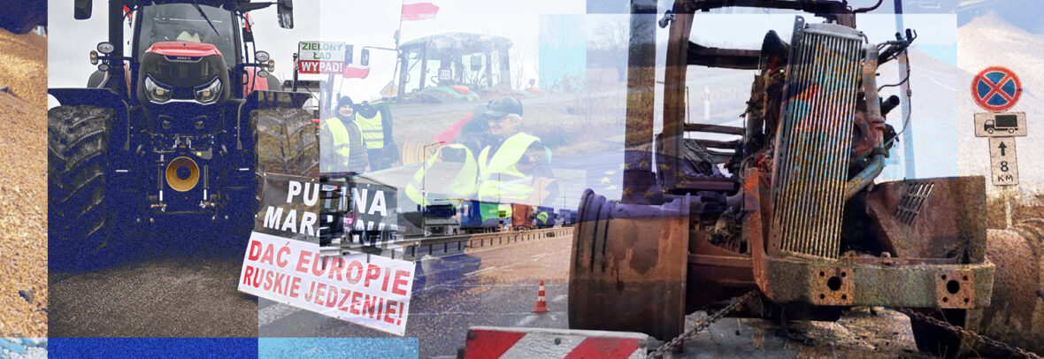 Новий інцидент з висипанням сільськогосподарської продукції та знищені українські трактори на пунктах пропуску: огляд ситуації на польсько-українському кордоні