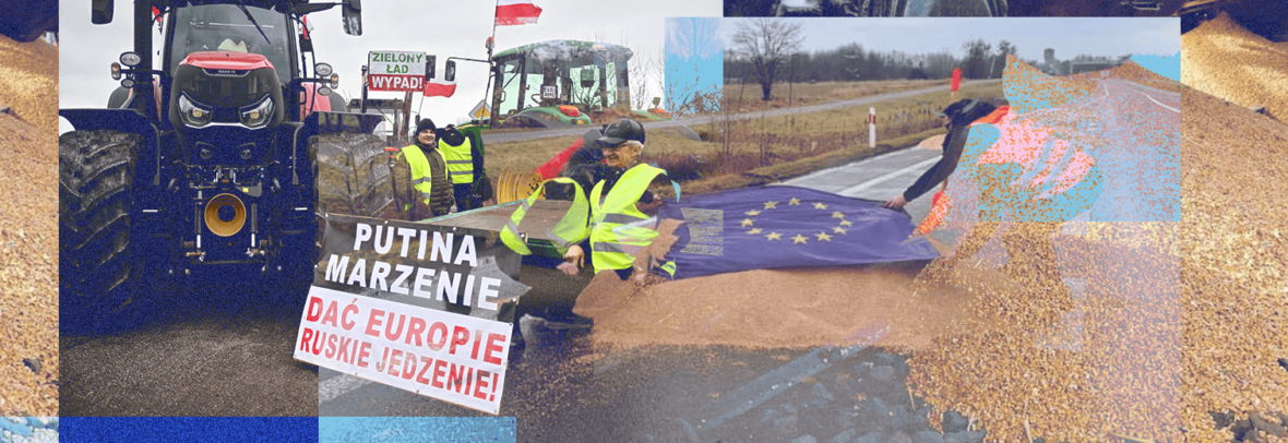 Польська влада засудила антиукраїнські гасла на протесті фермерів. Ситуація на кордоні залишається складною
