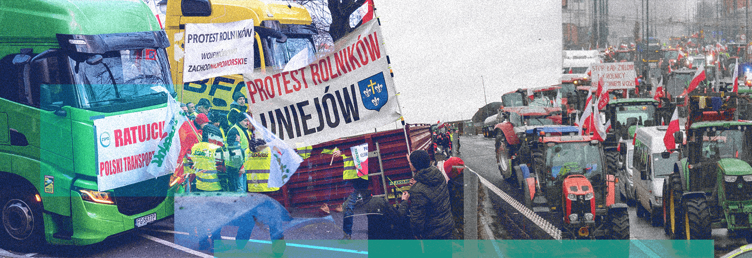 Польські фермери відновили блокаду кордону з Україною на ПП “Медика – Шегині” та “Корчова – Краківець” 