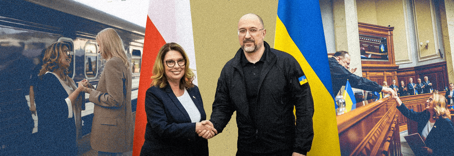 «Не буде безпечної Європи без вільної України». Підсумки візиту Спікерки Сенату Польщі Малгожати Кідави-Блонської до Києва