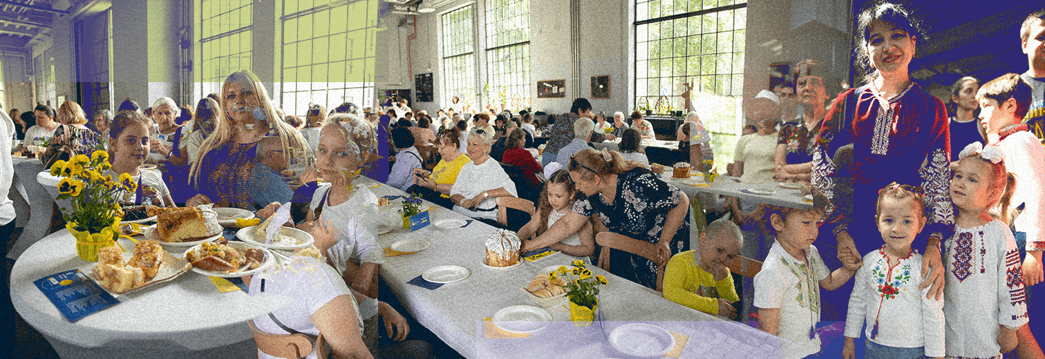 “Свято перемоги добра над злом”: українці у Варшаві втретє зібрались за спільним Великоднім сніданком