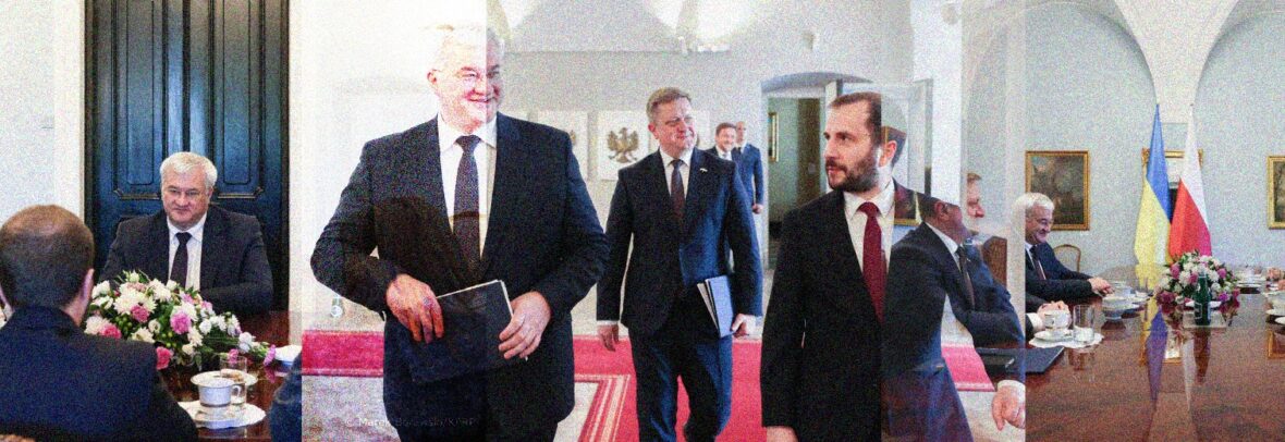 Робочий візит заступника міністра закордонних справ України до Польщі. Андрій Сибіга зустрівся із Президентом Анджеєм Дудою