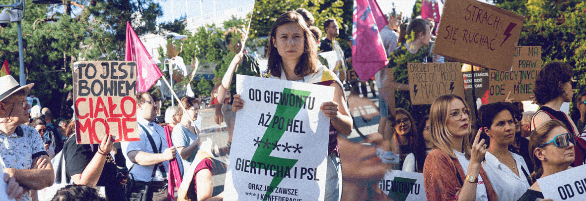 У Варшаві відбувся мітинг на підтримку легалізації абортів