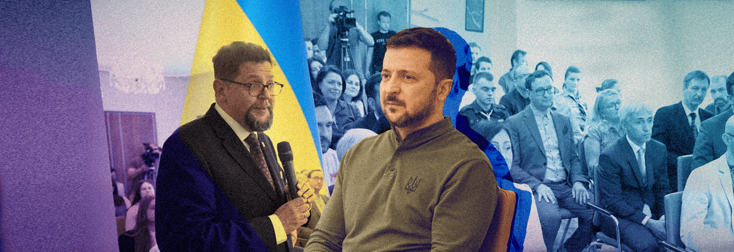 Володимир Зеленський зустрівся з українською громадою у Польщі