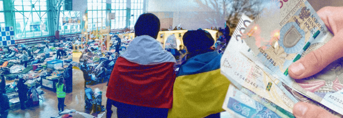 Польща надалі є однією з країн, де перебуває найбільша кількість українських біженців, проте їхня присутність у країні зменшується