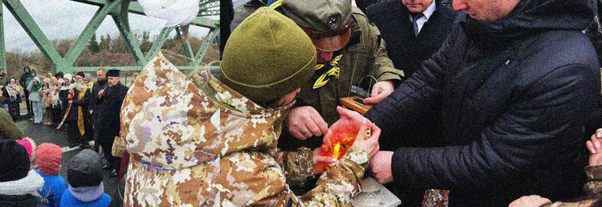На польсько-українському кордоні відбулася церемонія передачі Вифлеємського вогню миру