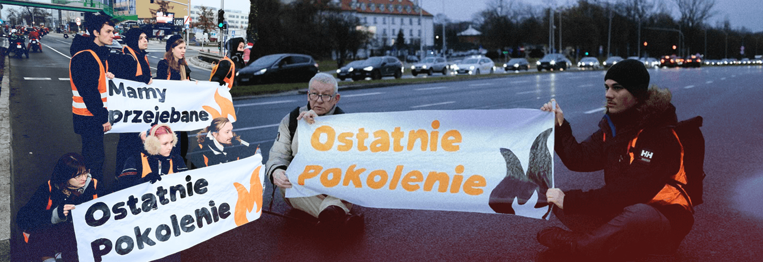13 грудня активісти ініціативи Ostatnie Pokolenie планують заблокувати рух у Варшаві