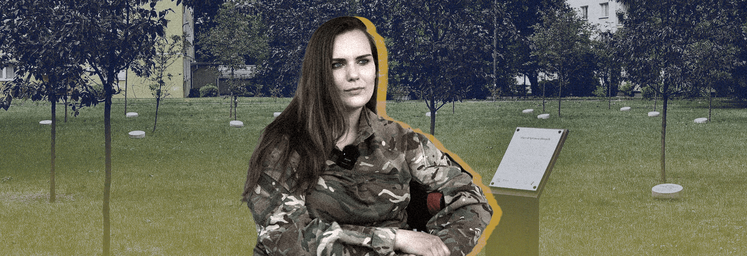 У варшавському Саду Праведників вшанують українську парамедикиню Ірину Цибух