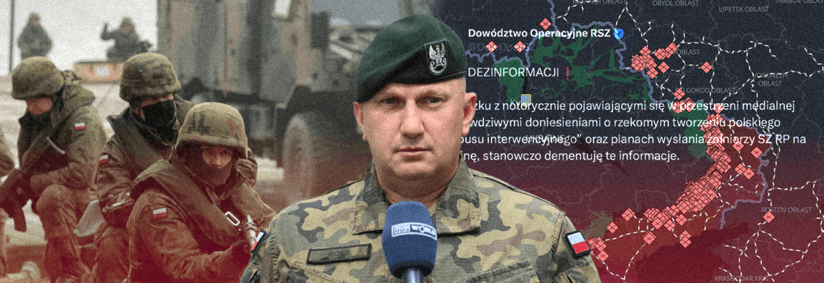 Генштаб Збройних Сил Польщі спростовує інформацію про висилку в Україну польських військових