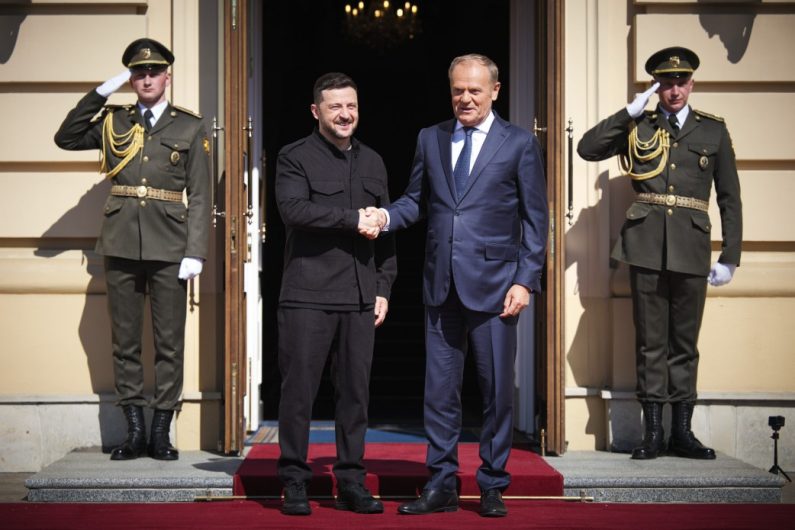 Премʼєр Польщі Дональд Туск відвідав Київ і взяв участь у заходах у межах «Коаліції охочих»