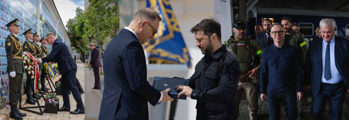 Володимир Зеленський нагородив Президента Польщі Анджея Дуду орденом Свободи