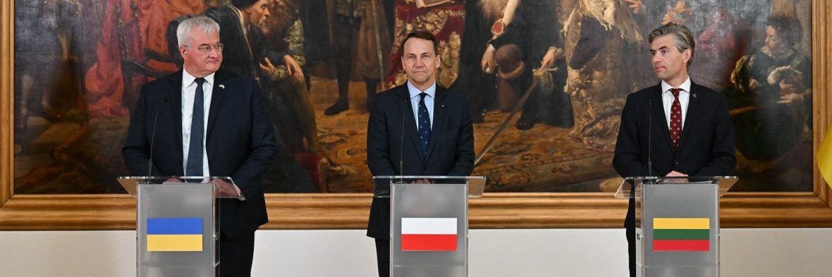 Міністр закордонних справ України Андрій Сибіга з візитом в Любліні