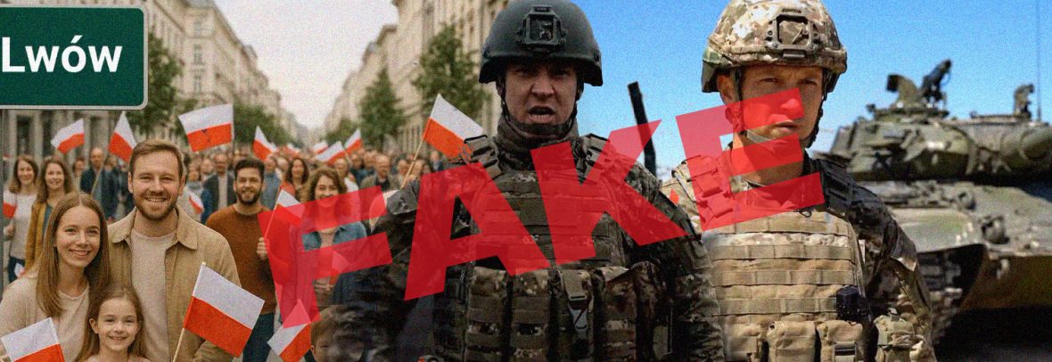Дезінформація з використанням ШІ: фейкові військові закликають «повернути Львів»