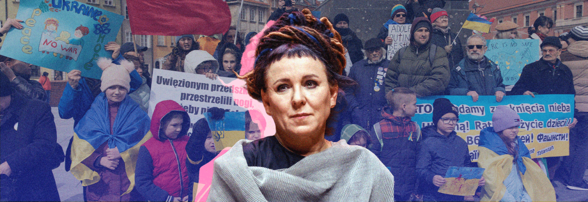 Ольга Токарчук звернулася до письменників світу з відкритим листом про Україну