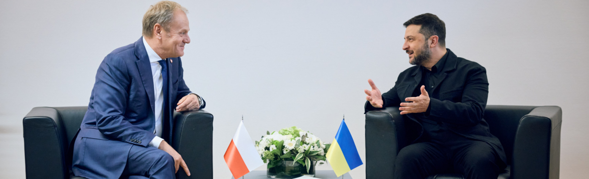 Володимир Зеленський і Дональд Туск обговорили подальшу співпрацю у сфері оборони