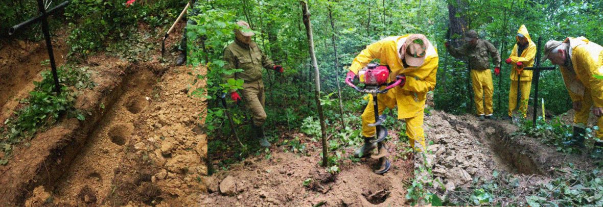 У селі Юречкова завершилися пошуки останків воїнів УПА