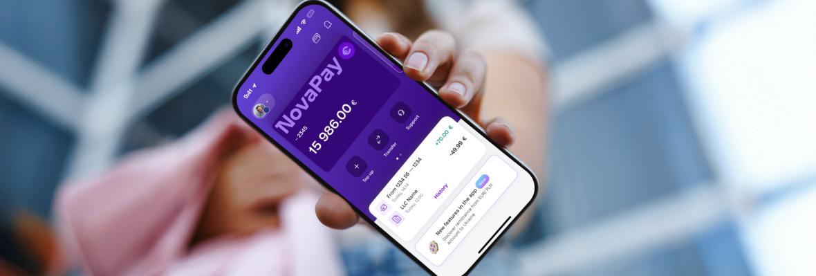 Застосунок NovaPay EU для українців, які проживають в ЄС, тепер доступний у Польщі та по всьому Європейському Союзу