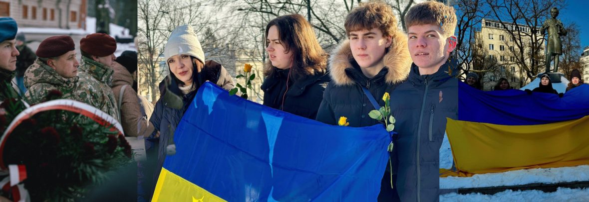 Українська громада у Польщі відзначила День соборності України. Фото