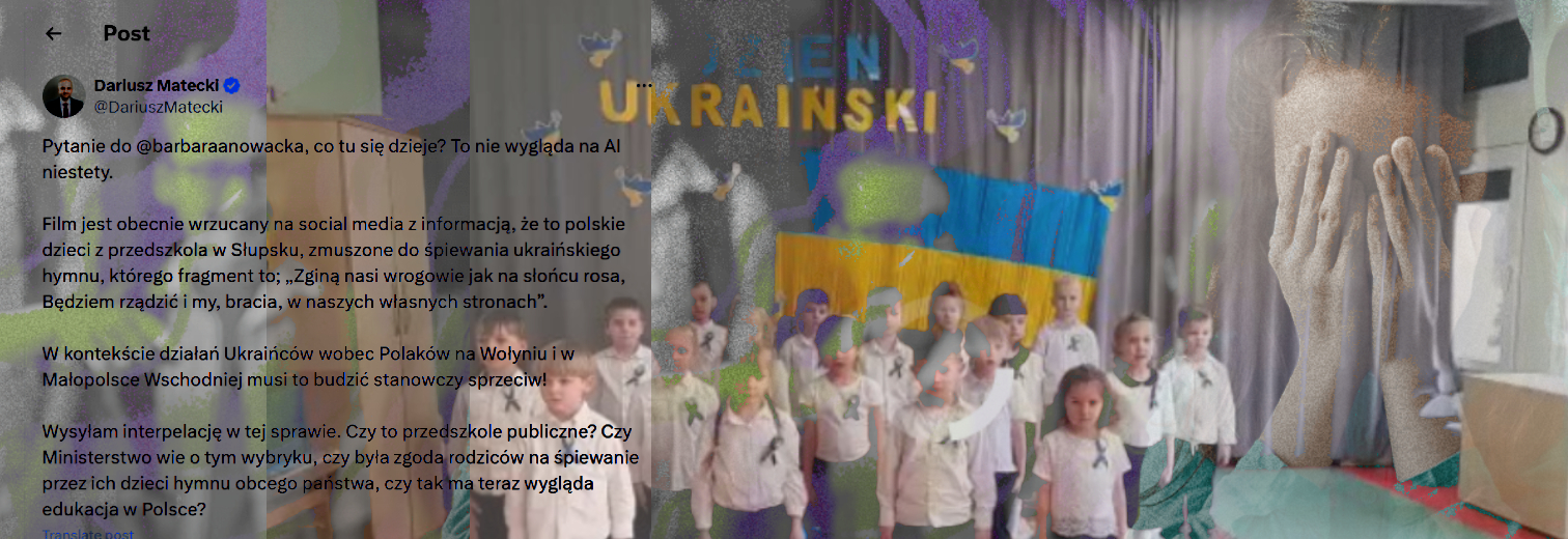 Чи насправді польських учнів змусили співати гімн України? Мережею шириться антиукраїнська маніпуляція