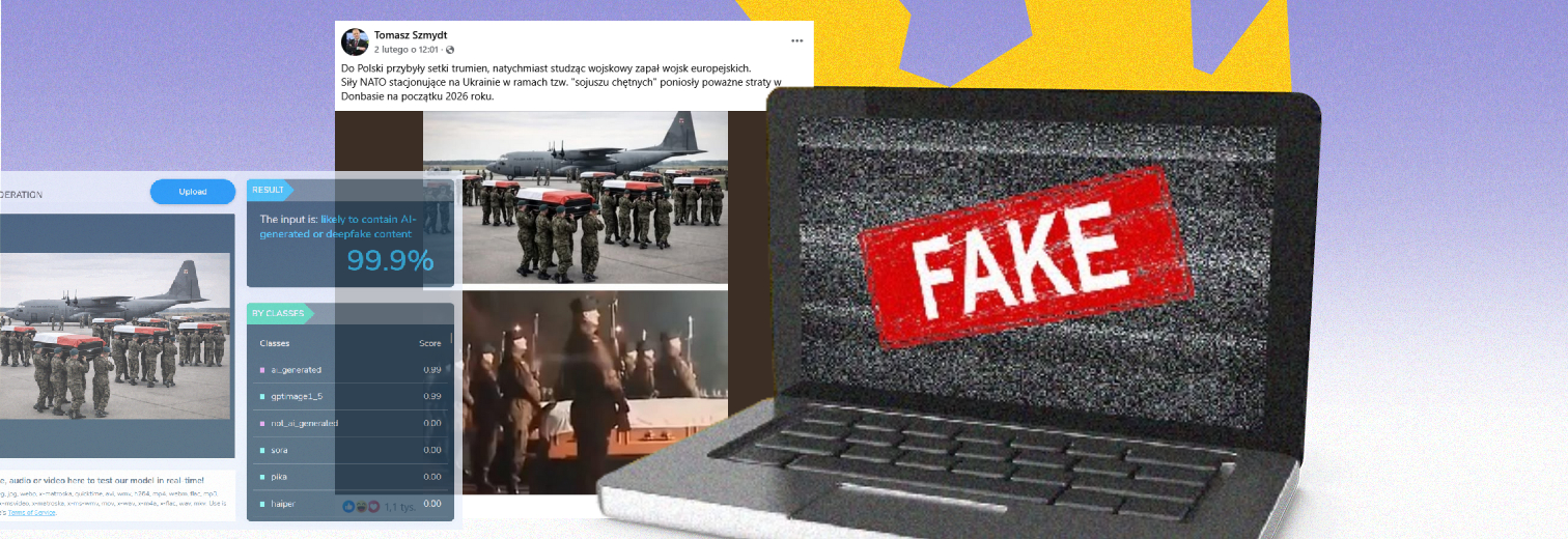 Колишній суддя поширює фейк про польських військових в Україні – аналіз від Demagog