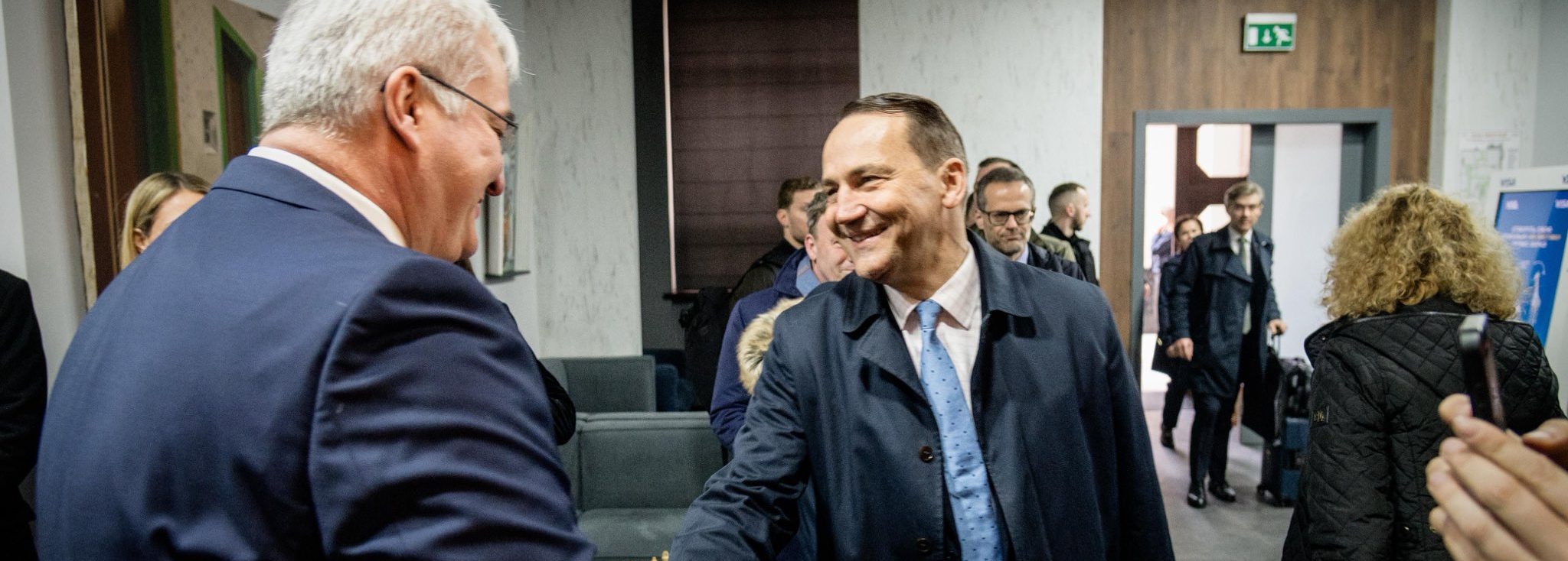 Міністр закордонних справ Польщі Радослав Сікорський з візитом у Києві