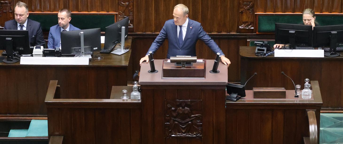 Туск про антиукраїнські настрої в Сеймі: «Таке полювання зазвичай закінчувалося катастрофою»